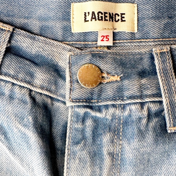 L’Agence high Rise light wash Distressed Jeans - Picture 4 of 8